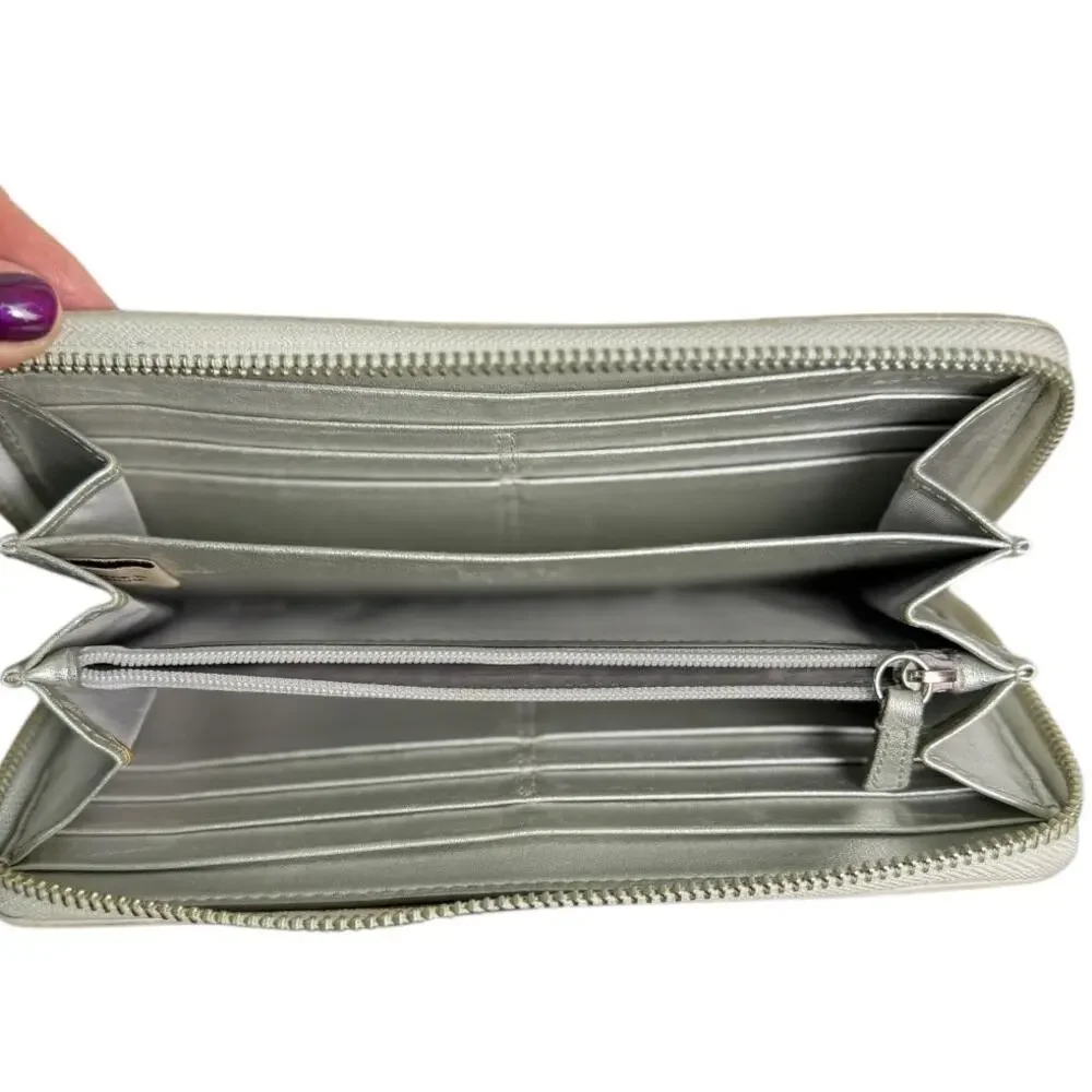 Coach Peyton Snow Queen Long Wallet‎ - Picture 12 of 16